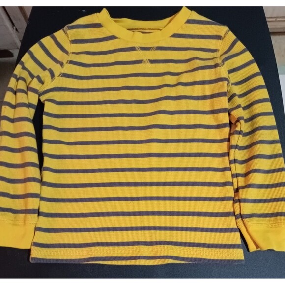 Yellow and gray simple joys by carter long sleeve t-shirt - Picture 3 of 3